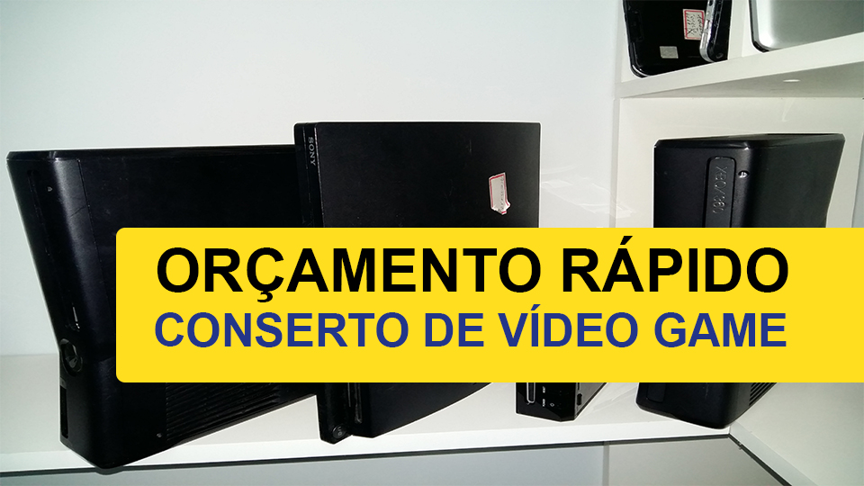 Reparo de Vídeo Games em Curitiba