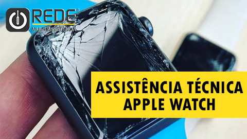 Assistência que troca vidro de Apple Watch no Ibirapuera